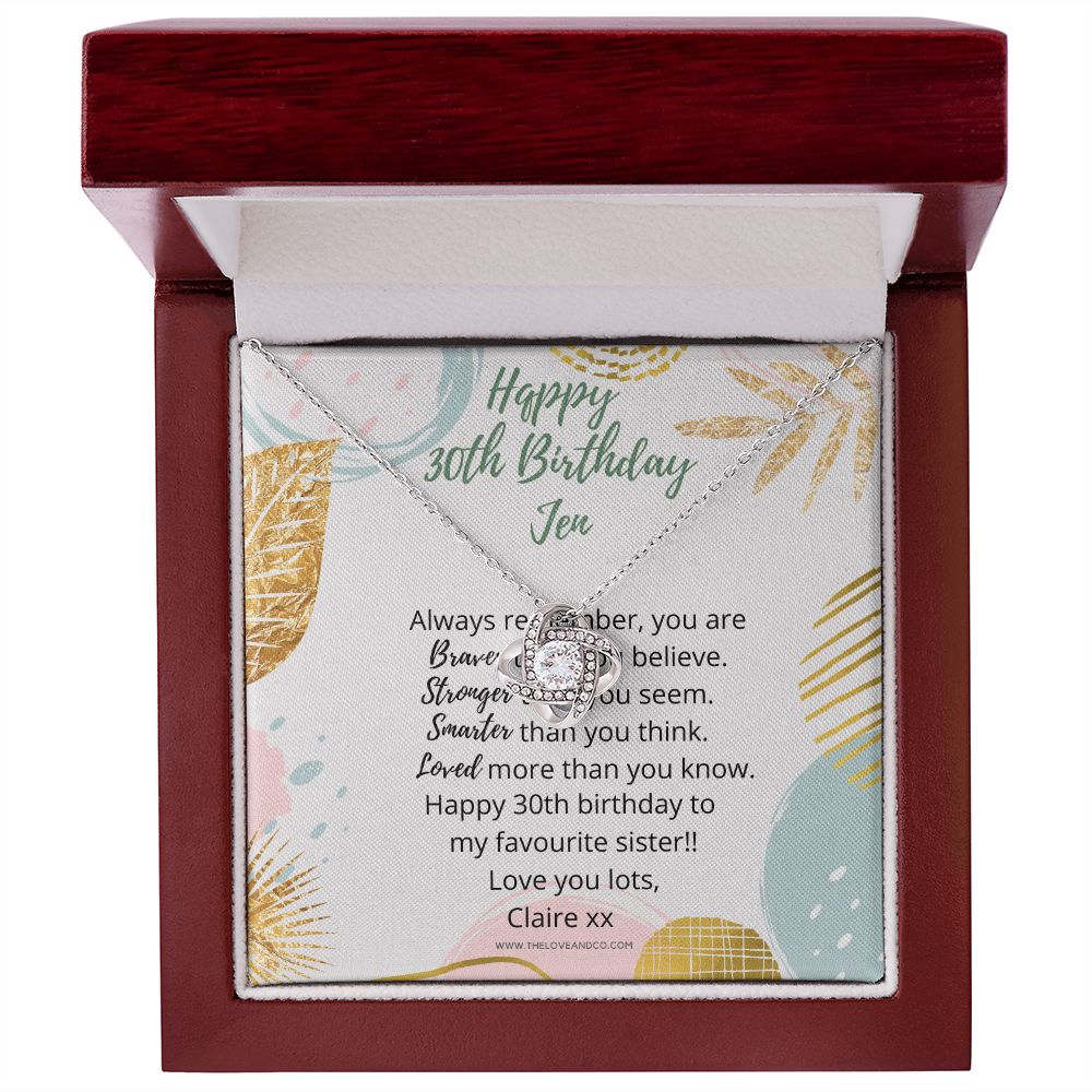 CUSTOM - Happy 30th Birthday Claire J