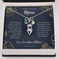 To Our Amazing Mom Love Your Children Peapod Necklace