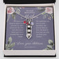 To Our Mom Love Your Children Peapod Necklace