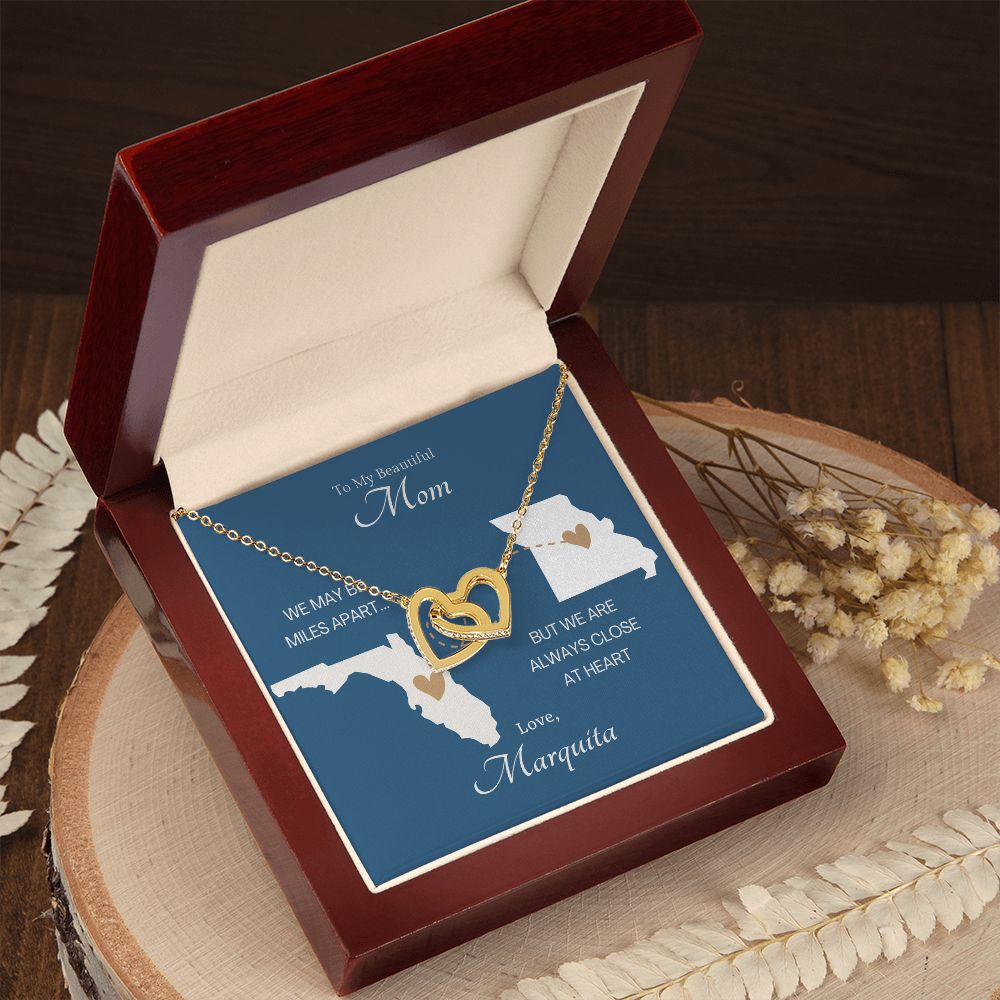 CUSTOM - To My Long Distance Mom Love Marquita McNair