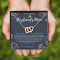 To My Boyfriend's Mom Necklace *bf28