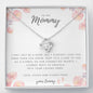 To My Mommy to Be Expectant Mother Baby Shower Push Present Necklace