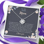 To My Hero Mom Necklace