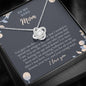 To My Hero Mom Necklace