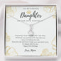 To My Badass Daughter On Her 30th Birthday Necklace