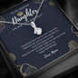 To My Badass Daughter On Her 30th Birthday Necklace