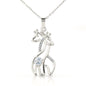 Mom to Be From Baby Giraffe Necklace
