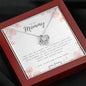 To My Mommy to Be Expectant Mother Baby Shower Push Present Necklace