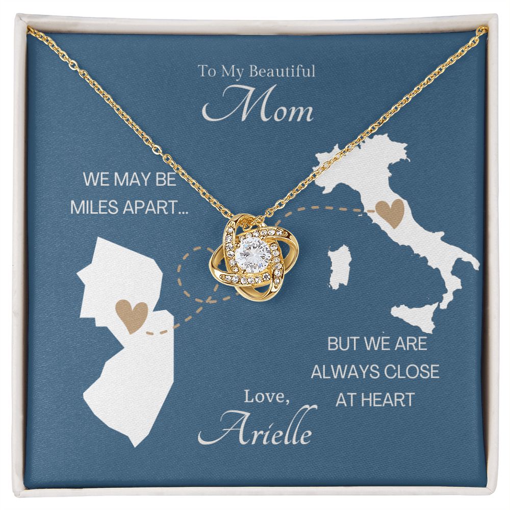 CUSTOM - To My Long Distance Mom Love Arielle