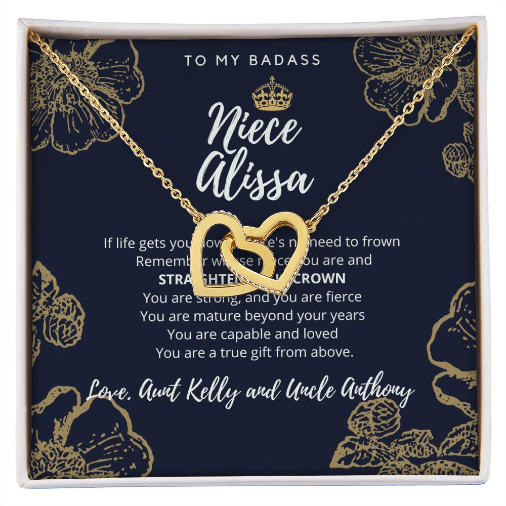 CUSTOM - To My Badass Niece Love Aunt Kelly Vitale