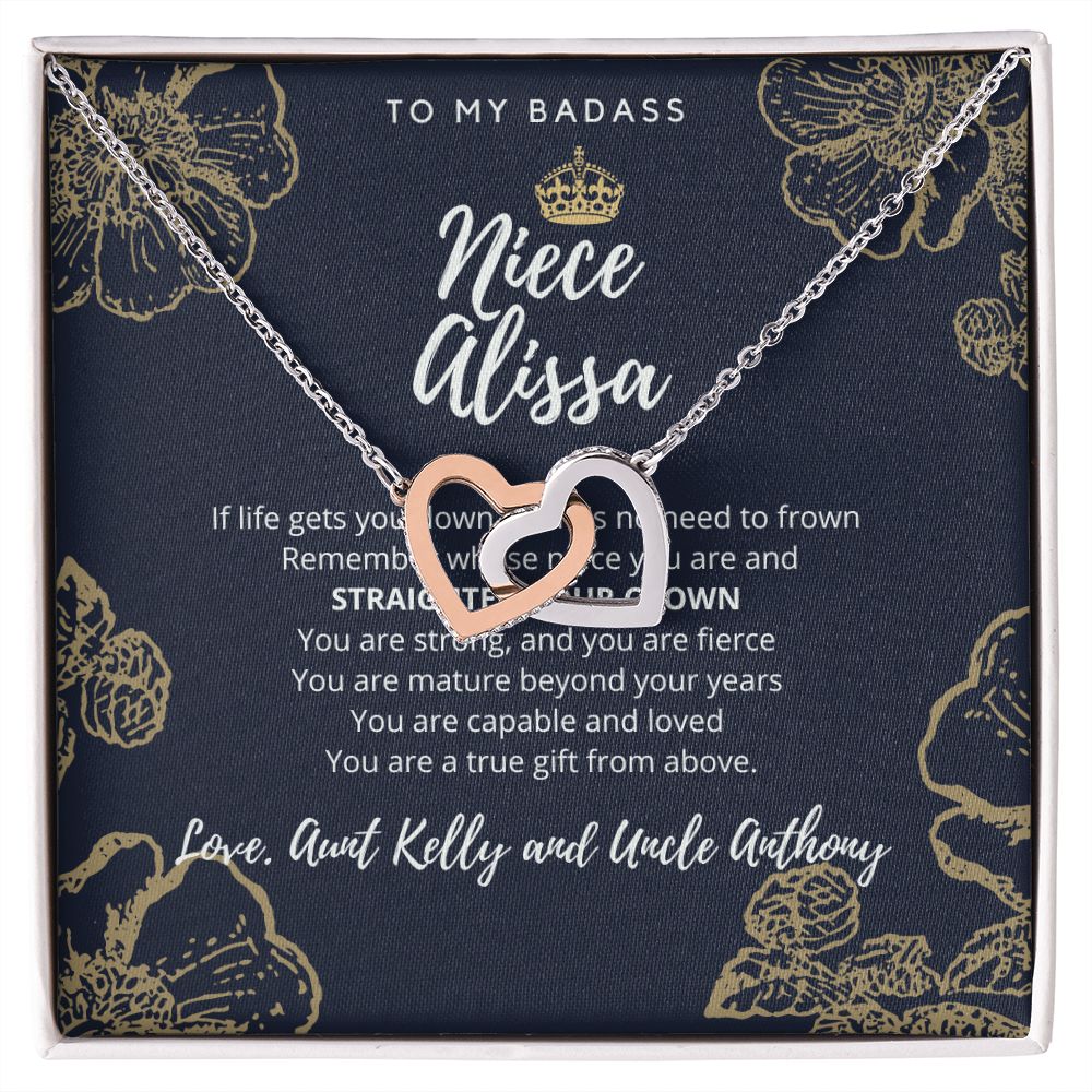 CUSTOM - To My Badass Niece Love Aunt Kelly Vitale