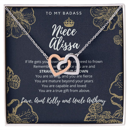 CUSTOM - To My Badass Niece Love Aunt Kelly Vitale